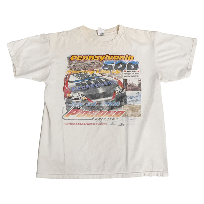 Vintage 2006 Pennsylvania 500 Racing Graphic T-Shirt