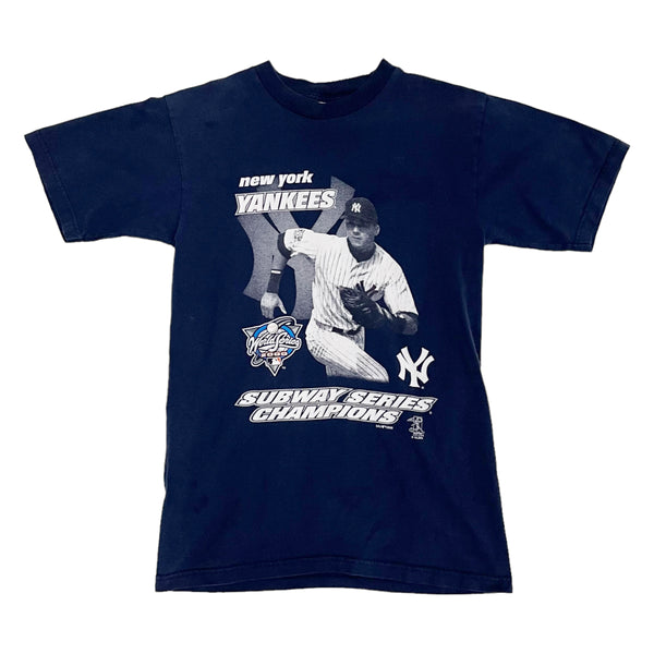 Vintage 2000 MLB New York Yankees Subway Series Champions T-Shirt