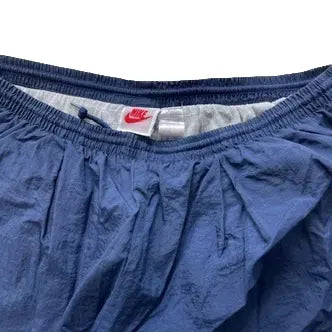 Vintage Nike Elastic Waistband, Adjustable Drawstring, Lightweight Fabric Pants Blue Size XL