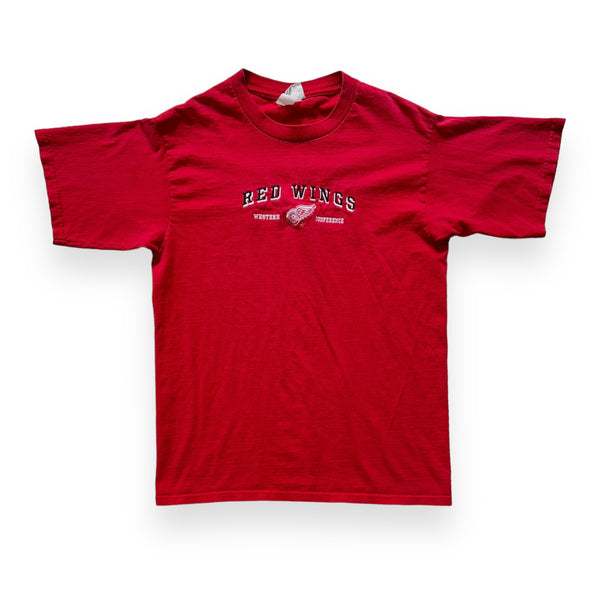 Vintage 90s NHL Detroit Red Wings Lee Sport Red T-Shirt