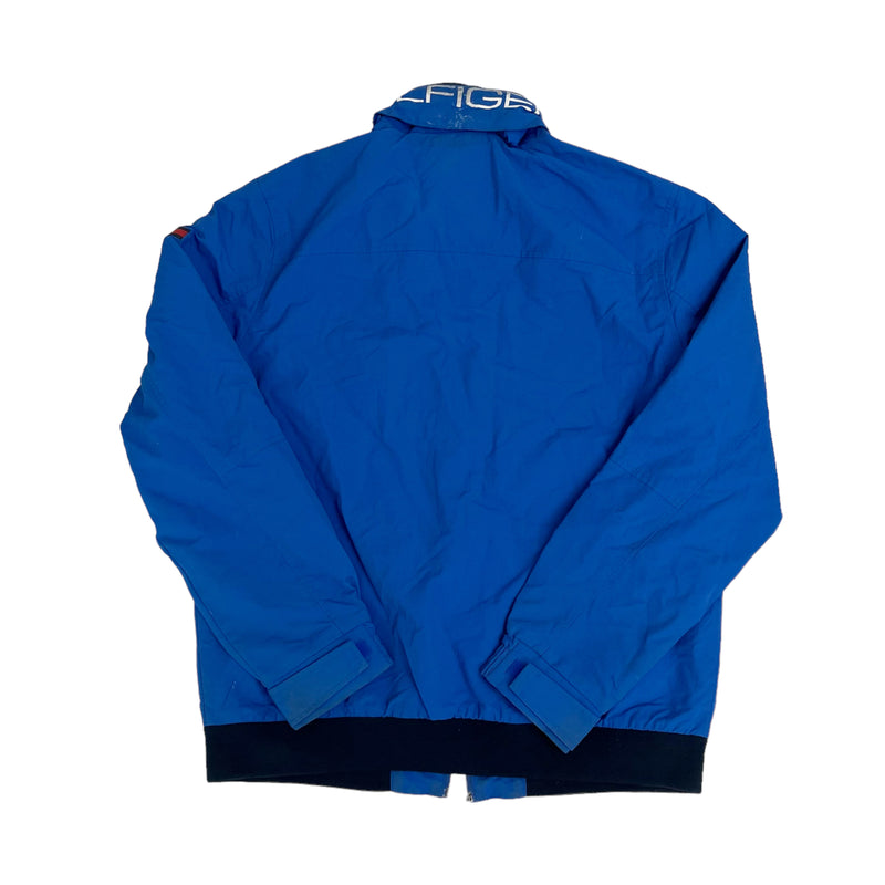 Vintage Tommy Hilfiger Full Zip Royal Blue Nylon Jacket