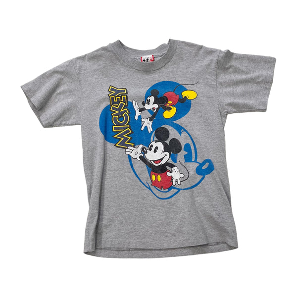 Vintage 1996 Disney Mickey Mouse Walt Disney World Grey T-Shirt