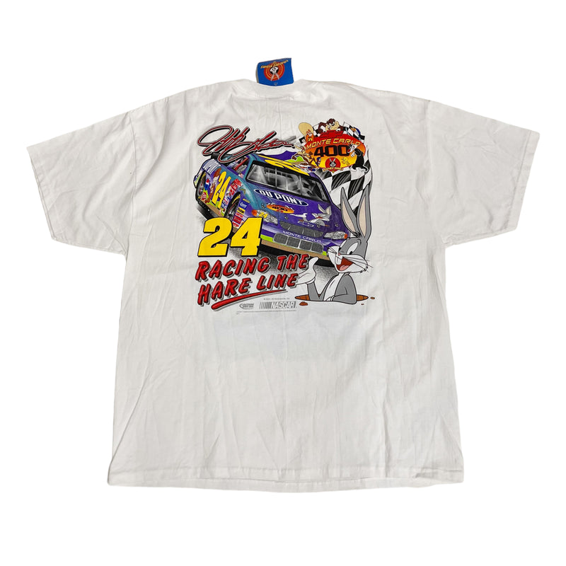 Vintage 2001 Chase Authentic's Jeff Gordon Looney Tunes Racing T-Shirt