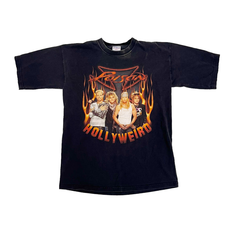 Vintage 2002 Hollyweird Poison World Tour T-Shirt
