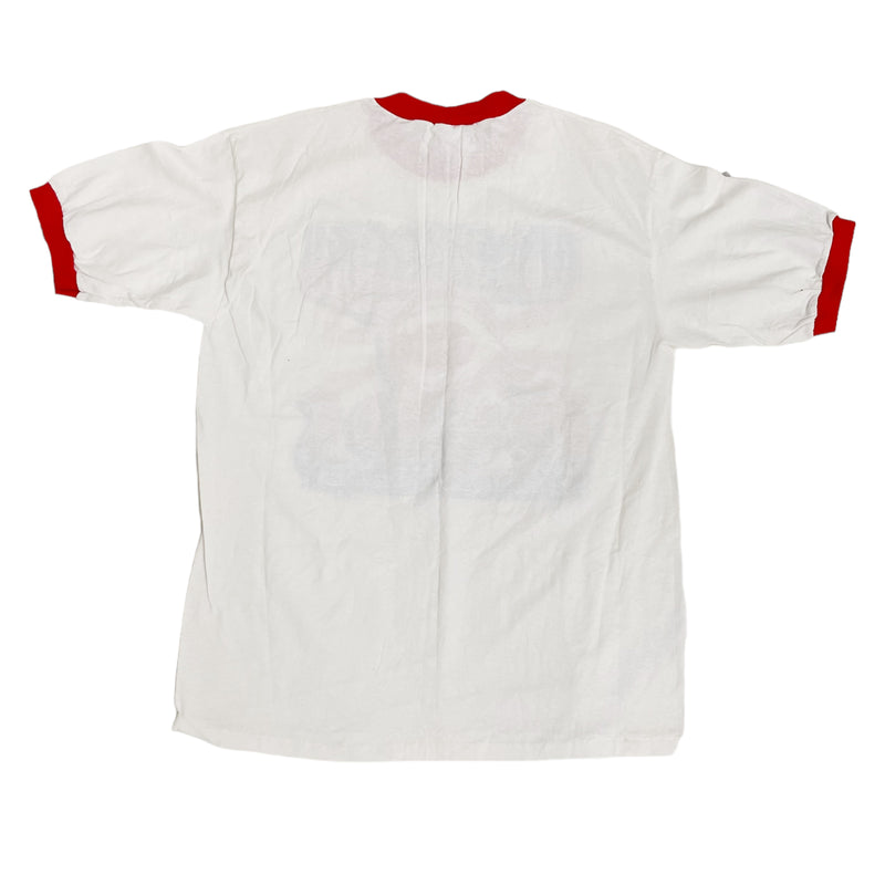 Vintage 1996 Logo 7 MLB Cincinnati Reds Graphic Ringer T-Shirt