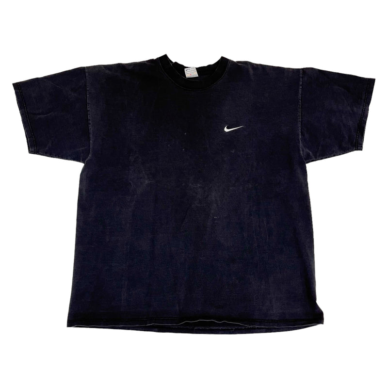 Vintage 90s Nike Mini Swoosh Black T-Shirt