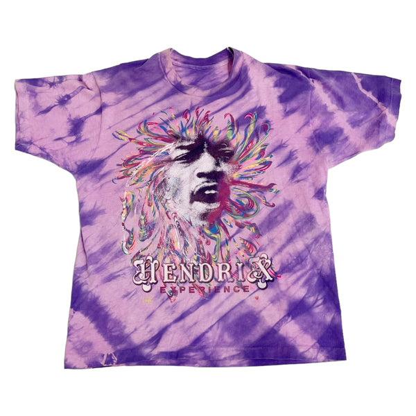 Vintage 90s Jimi Hendrix Experience Tie Dye T-Shirt