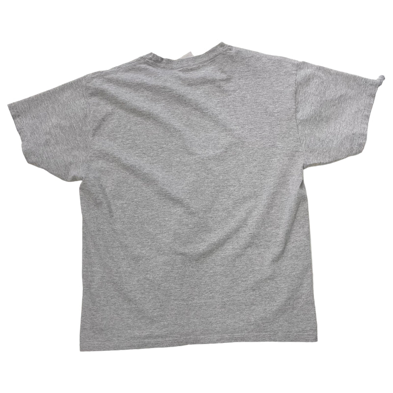 Vintage 2000s Nike Centre Logo Grey T-Shirt