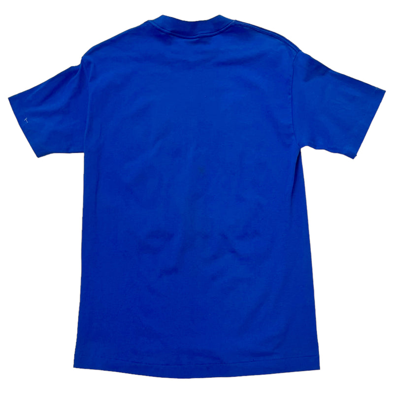 Vintage 1988 MLB New York Mets Eastern Division Champions Blue T-Shirt
