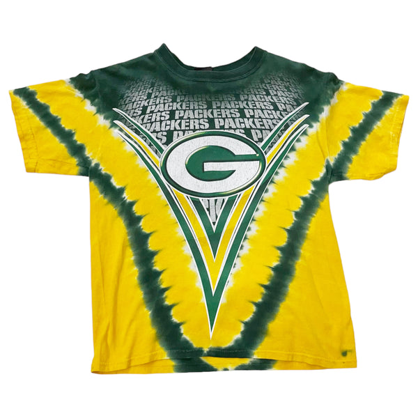Vintage NFL Green Bay Packers Big Graphic Print T-Shirt