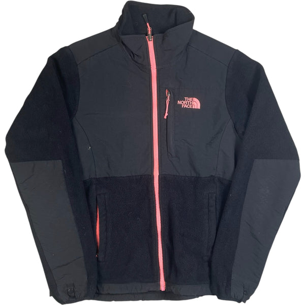 Vintage The North Face Denali Jacket Black Pink Size Womens S