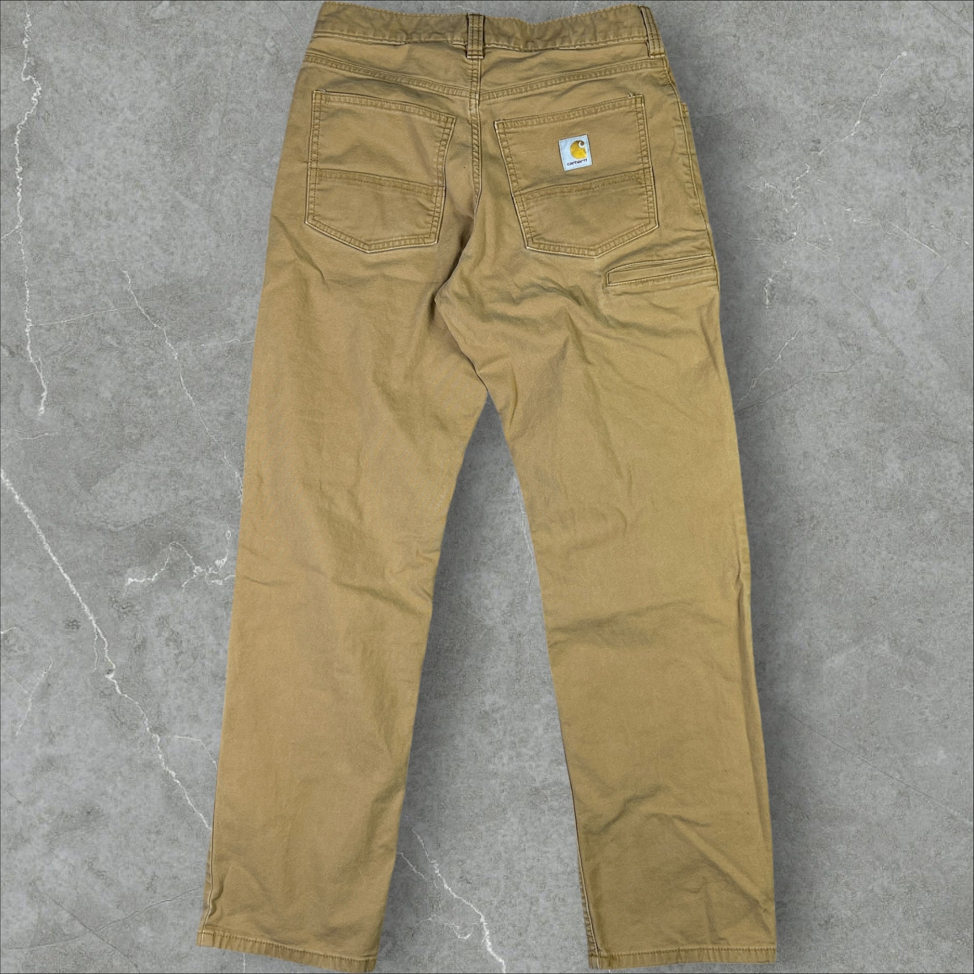 Vintage Carhartt Relaxed Fit Canvas Jeans Brown Size 30x32