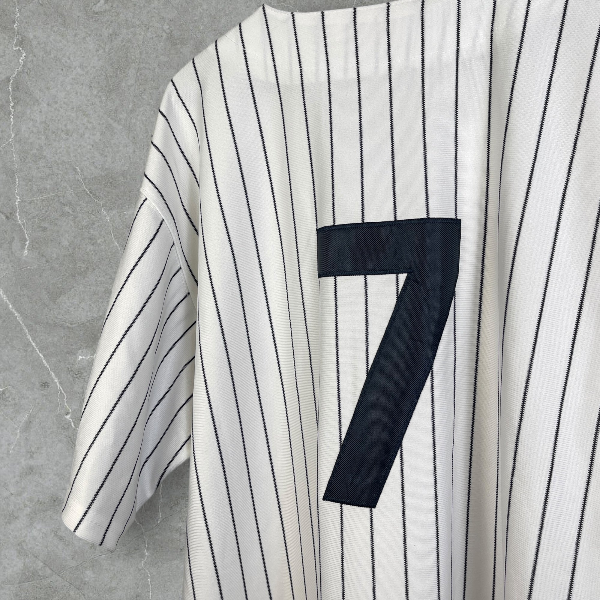 100% Authentic MLB New York Yankees Mitchell & Ness 1951 Mickey Mantle #7 Cream Jersey Size 54