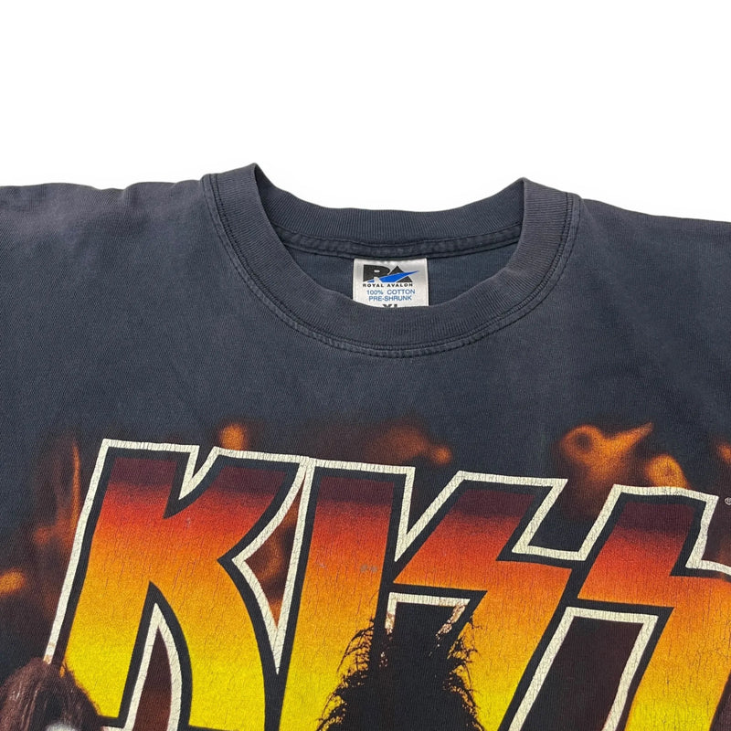 Vintage Band 1998 KISS Band Pyscho Circus Tour Live In 3D T-Shirt Black Size Large