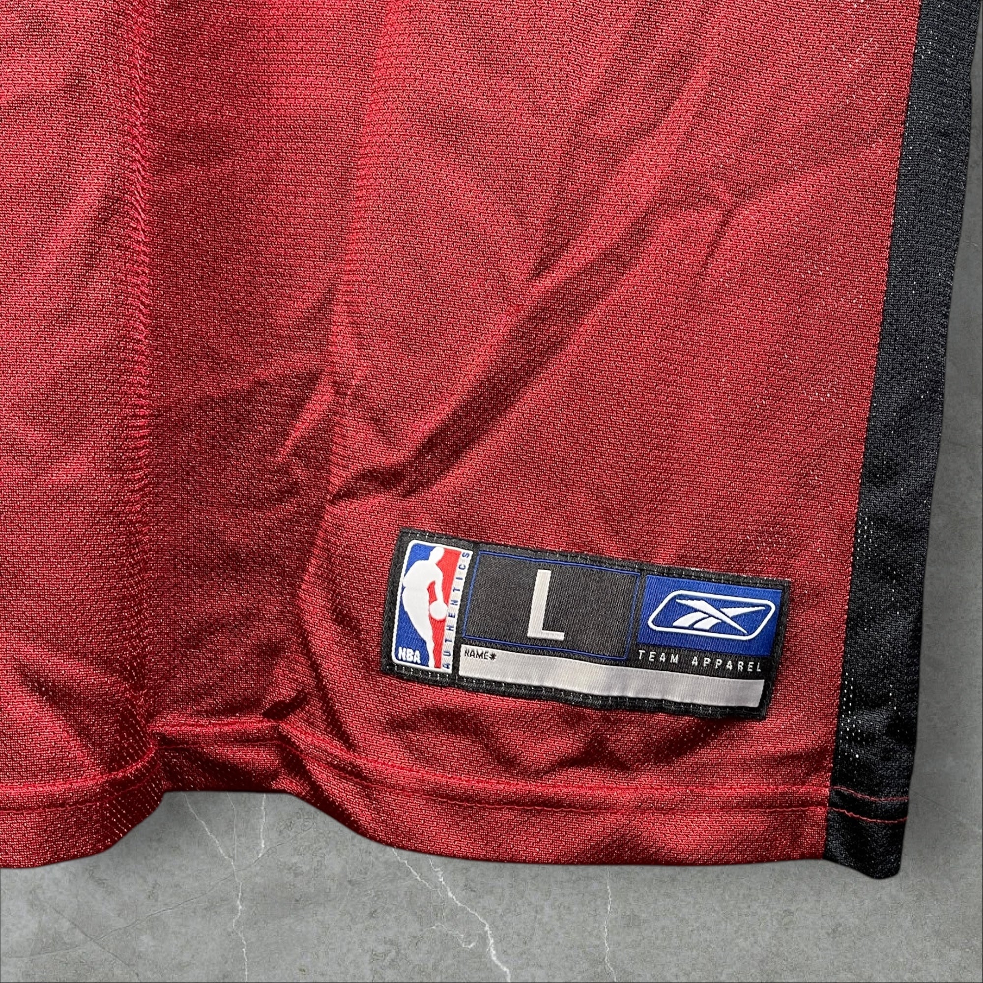 NBA Reebok Miami Heat Shaquille O’Neal #32 Red Jersey Size Large