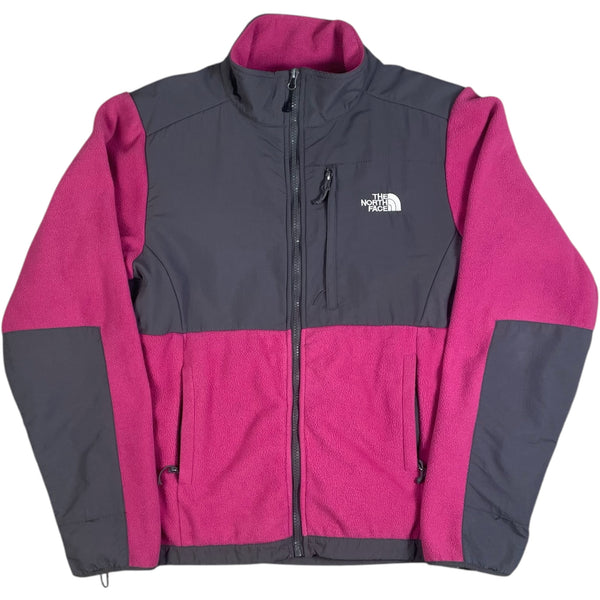 Vintage Y2K The North Face Fleece Denali Zip-Up Outerwear Pink Size Women's L