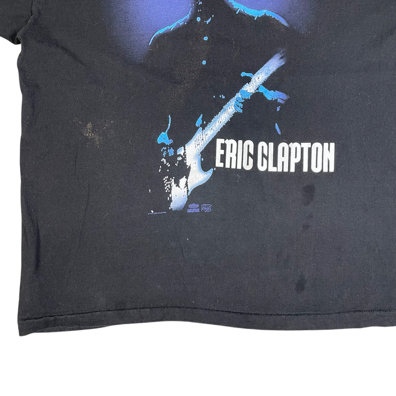 Vintage 1994 Eric Clapton Nothing But The Blues T-Shirt Black Size XL