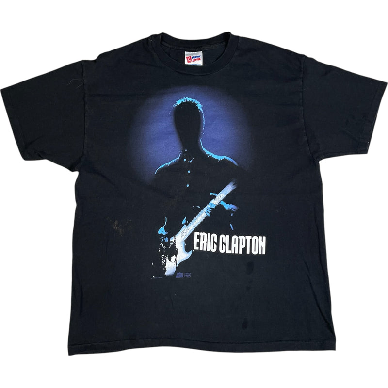 Vintage 1994 Eric Clapton Nothing But The Blues T-Shirt Black Size XL