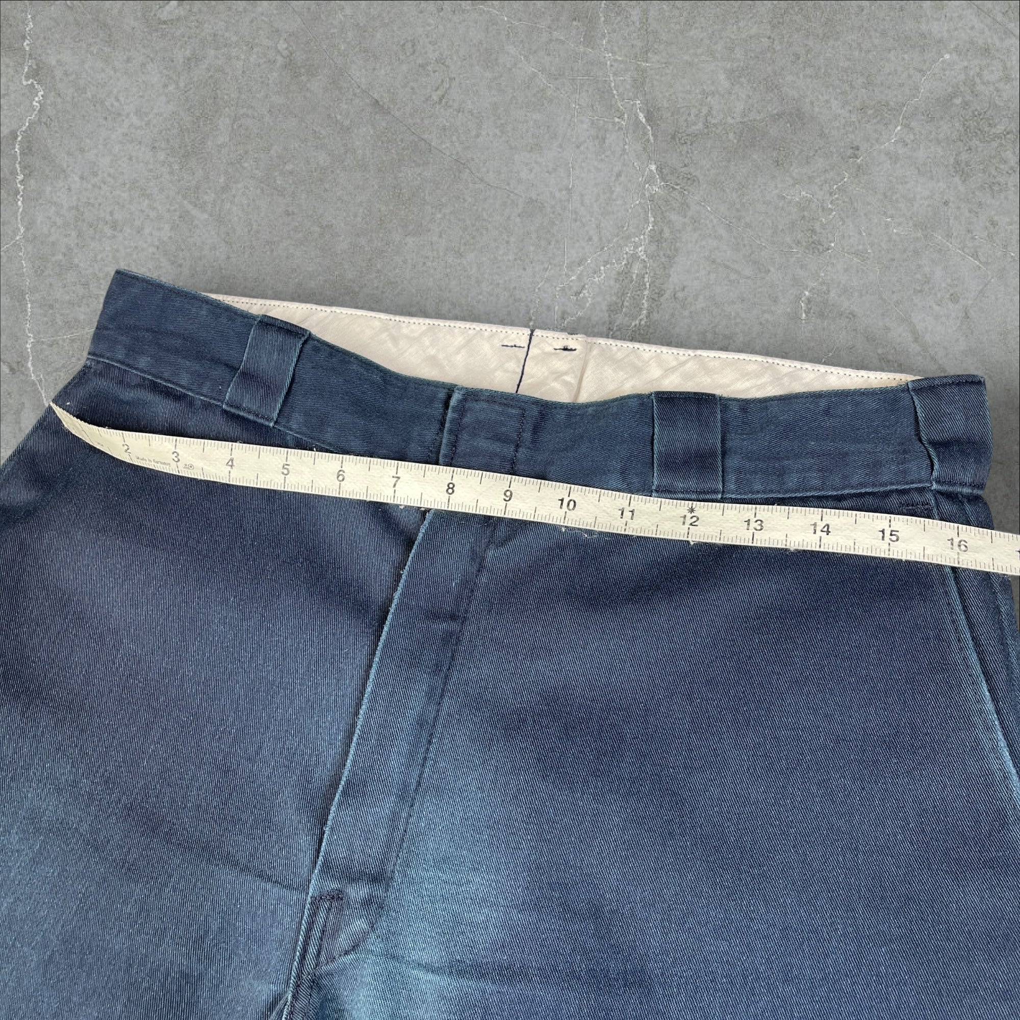 Vintage Dickies Relaxed Fit Distressed Blue Pants Size 33x31