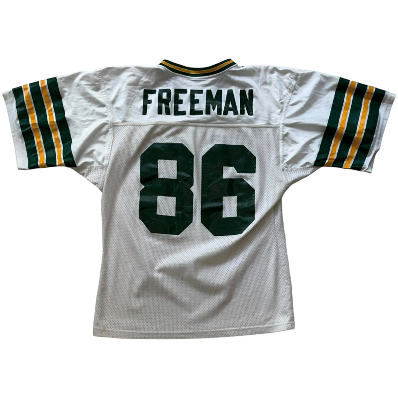 Vintage 90s NFL Green Bay Packers Freeman Number 86 Jersey White Size