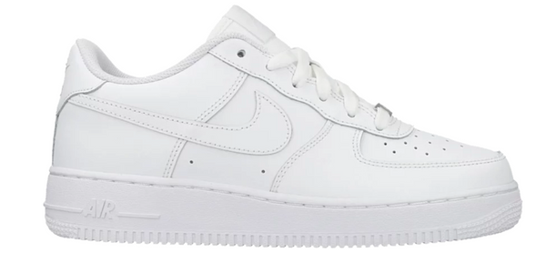 Nike Air Force 1 Low LE "Triple White" (GS)