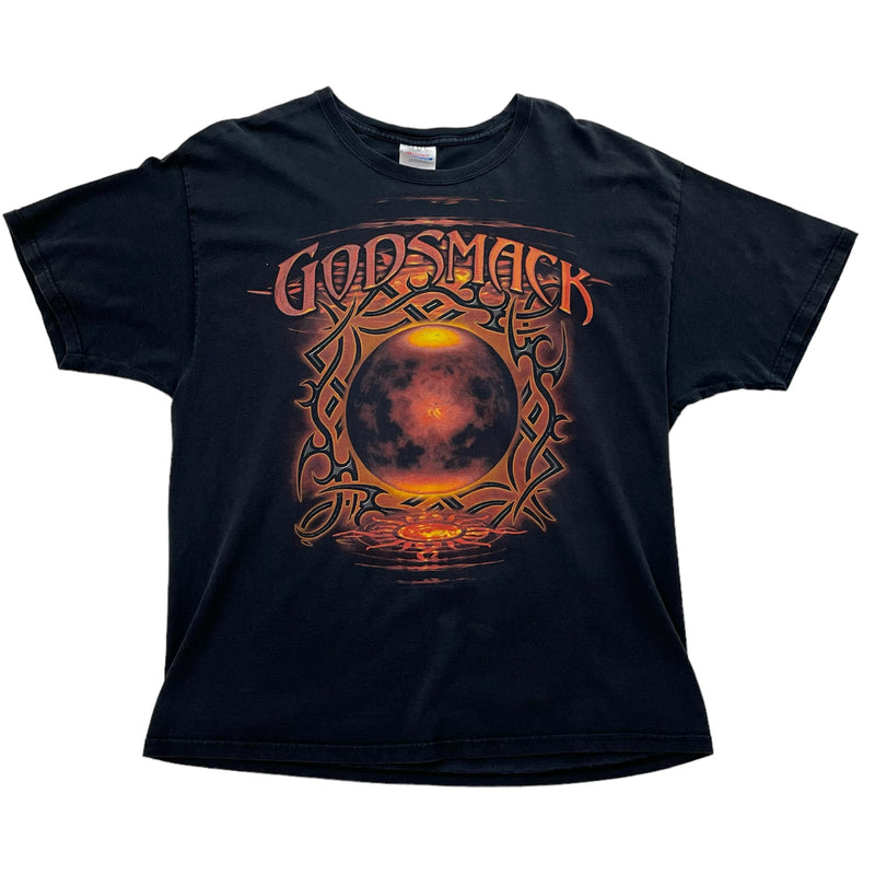Vintage 90s Godsmack Big Print Black T-Shirt