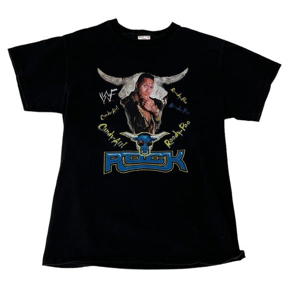 Vintage 90s WWF Dwayne The Rock Johnson T-Shirt