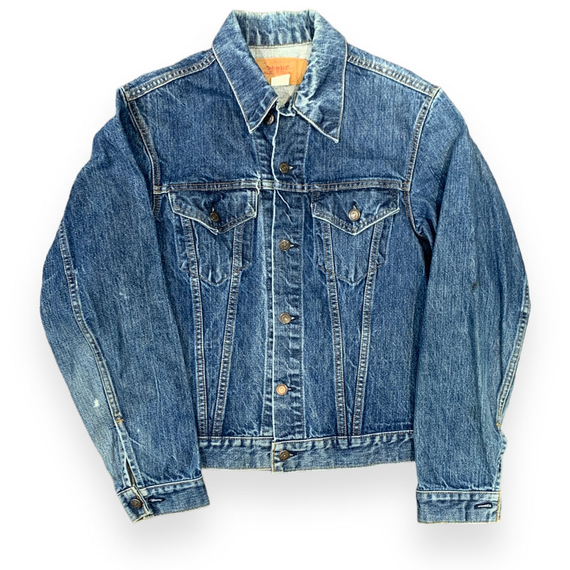 Vintage 2000s Womens Levi's Dark Wash Blue Denim Jacket