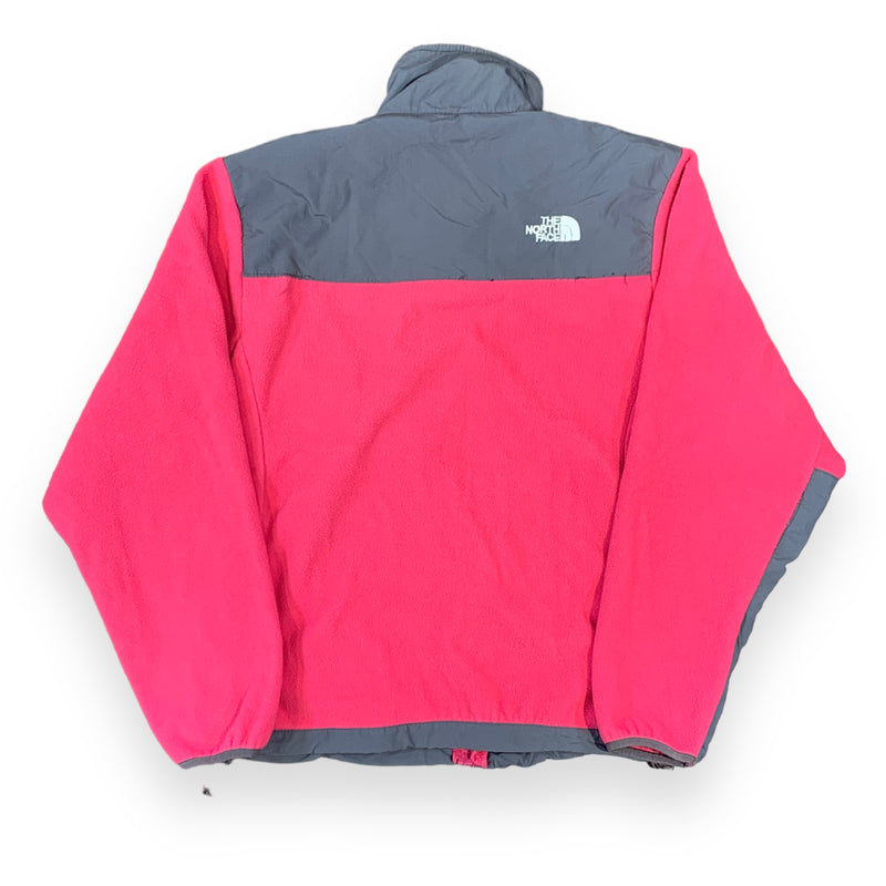 Vintage Womens The North Face Pink & Grey Fleece Jacket
