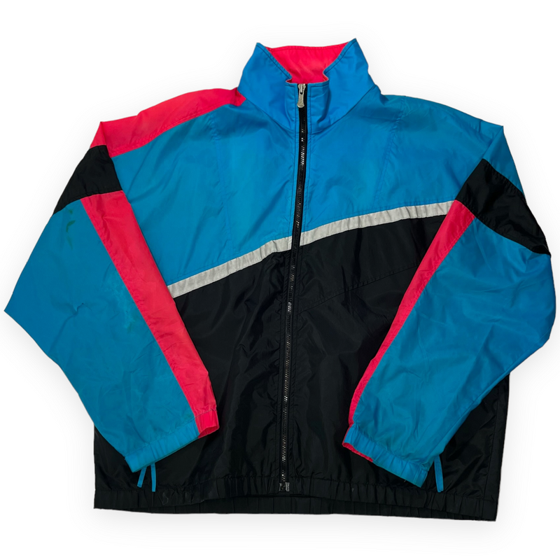 Vintage 90s USA Olympics Pink Blue Windbreaker