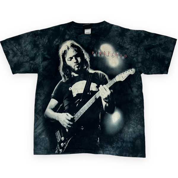 Vintage 90s Pink Floyd David Gilmour Liquid Blue T-Shirt